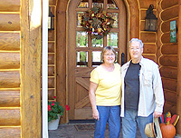 Mr. and Mrs. Keiser - September 15, 2010 - Log Home Slideshow