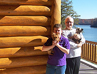 The Mitchell's - August 1, 2010 - Log Home Slideshow